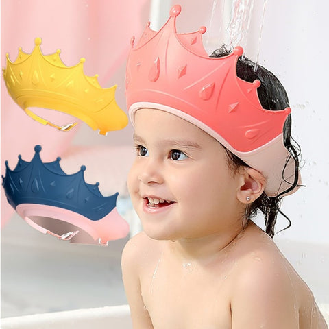 Crown Eye Protection Shower Cap