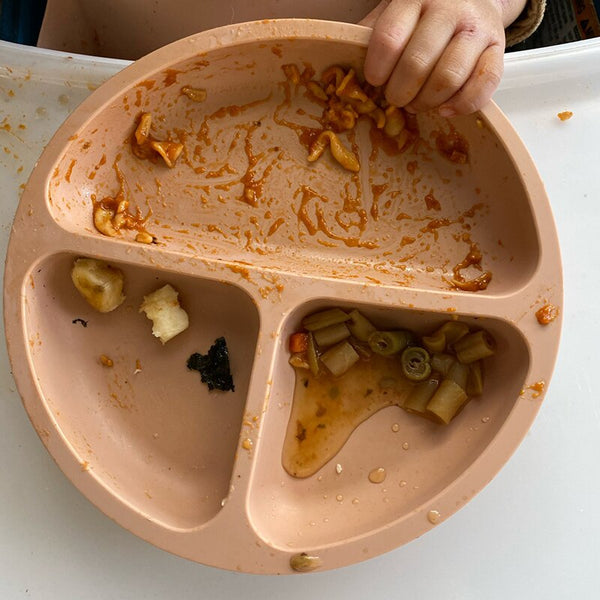 Baby Safe Sucker Silicone Dining Plate