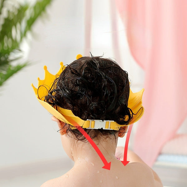 Crown Eye Protection Shower Cap