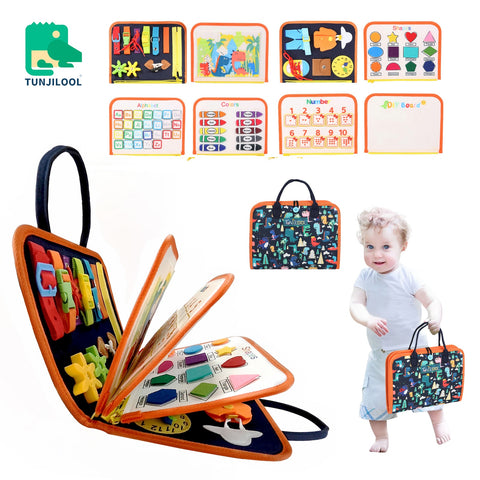 Montessori Busy Board Early Educational Toy